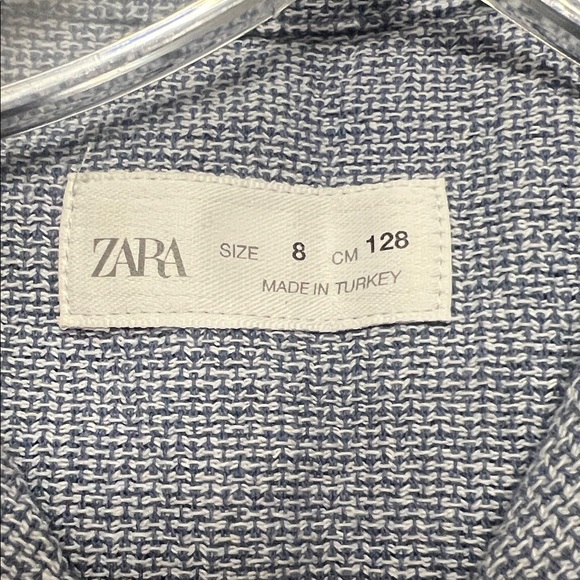 Zara Textured Gray Casual Shirt - Picture 3 of 3